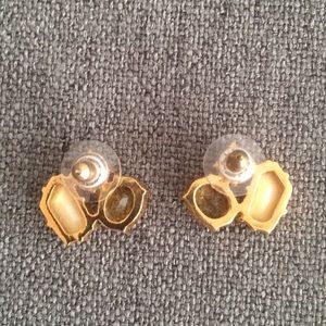 kate spade Jewelry - Kate Spade yellow and cream rhinestone earrings kate spade Jewelry - Kate Spade yellow and cream rhinestone earrings